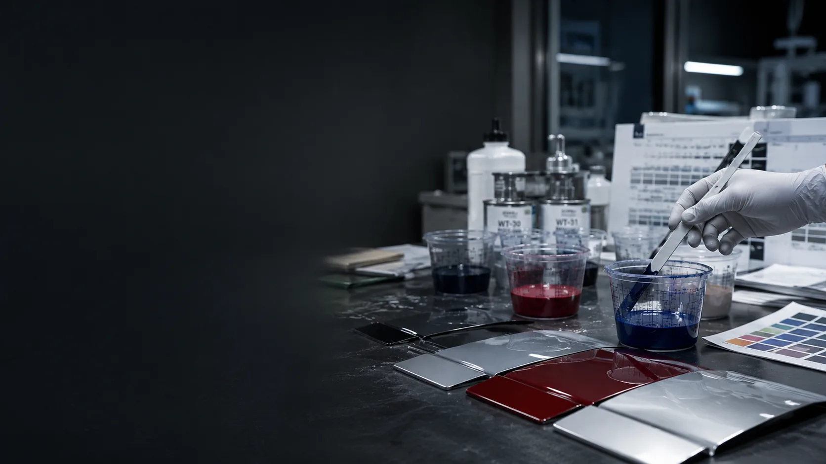 Automotive paint, auto refinish and vehicle component coating applications